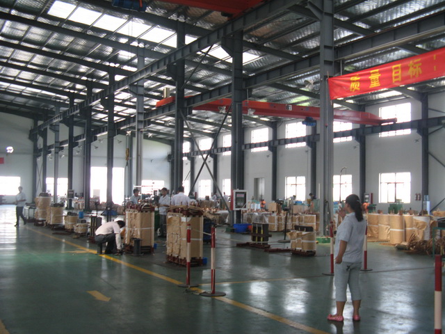 铁岭变压器生产车间